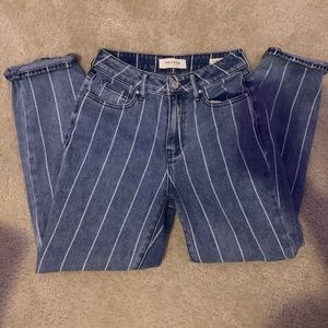 PACSUN STRIPED MOM JEAN⚡️🦋